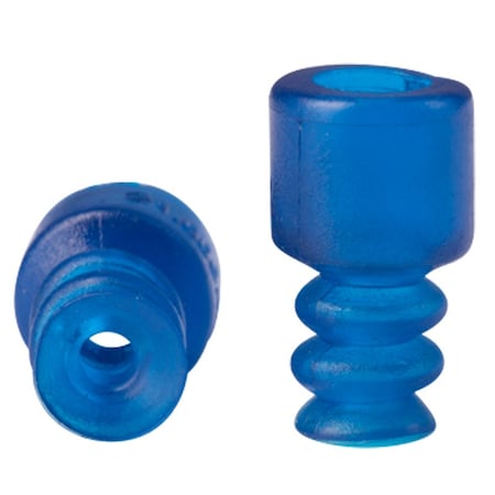 Fipa Bellows vacuum cup diam. 6 mm, Vinyl blue 21.006.001.V